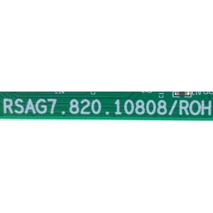 MAIN FUENTE PARA TV HISENSE / NUMERO DE PARTE 298395 / RSAG7.820.10808/ROH / 298394 / 3TE43G2210PO / 43AG53FUR(0002)/1630 / PANEL HD425Y1U51-T0L2/GM/CKD3A/ROH / DISPLAY T430QVN03.7 / MODELO 43R6G	